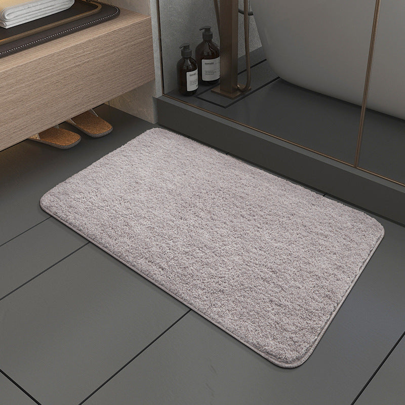 Non-Slip Rubber Mat for Bathroom and Entry Door - Household Floor Mat & Business Dust Mat, Effective Dirt Prevention