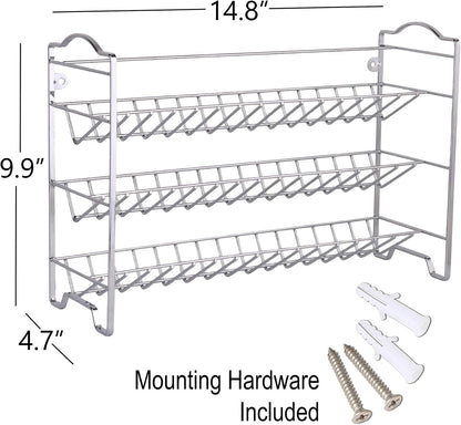 Spice rack organizer in kitchen setting