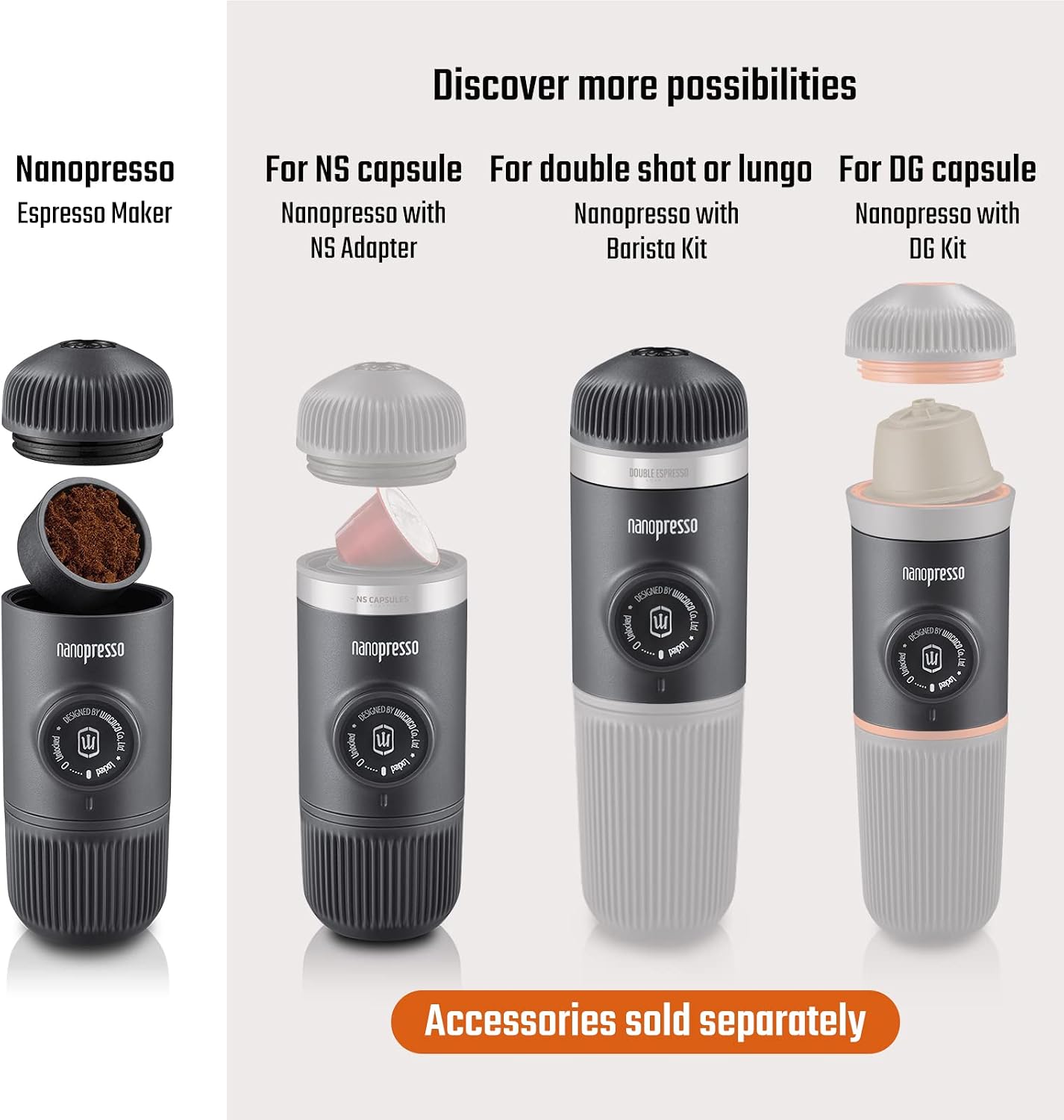 Nanopresso with protective case