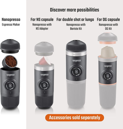 Nanopresso with protective case