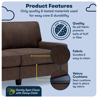 Serta Palisades sofa in living room setting