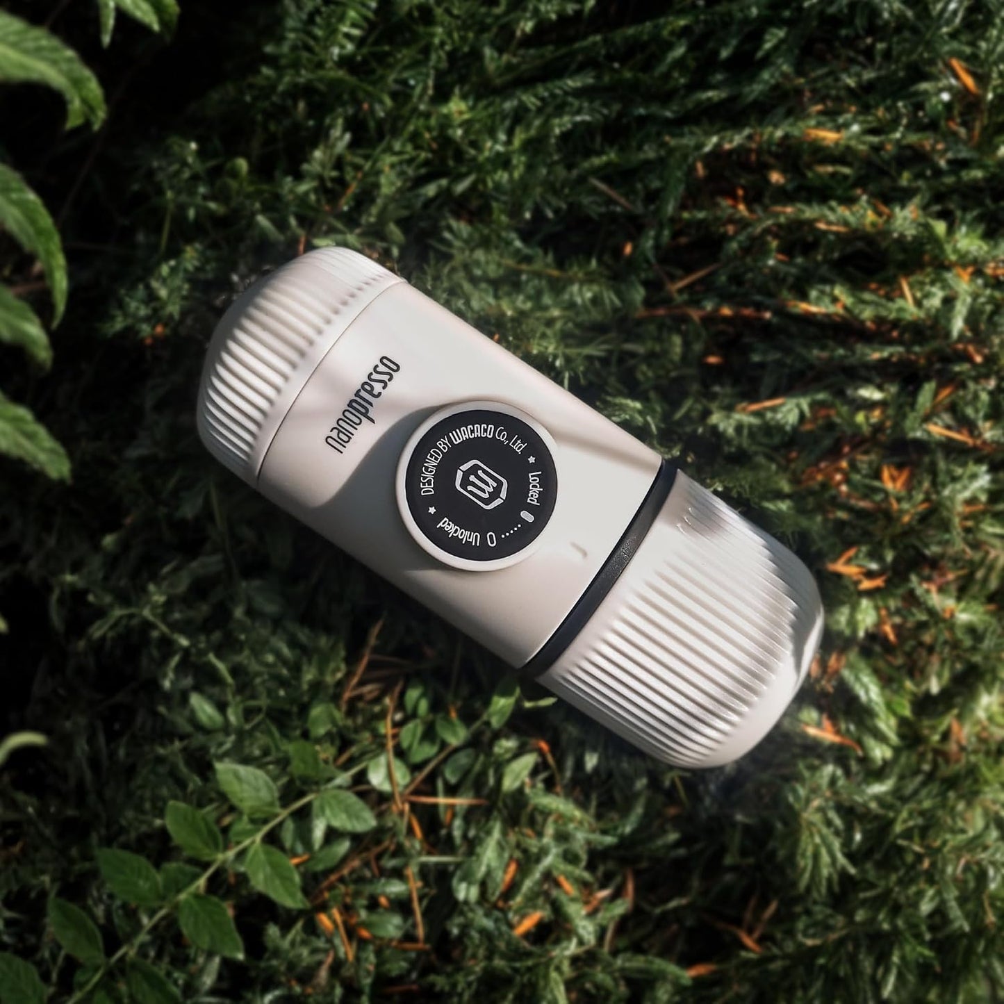 Nanopresso brewing espresso