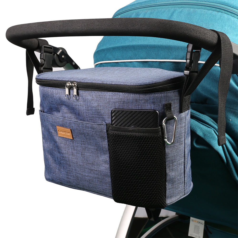 Diaper Bag For Baby Stuff Mummy Maternity Nappy Bag Stroller Organizer Baby Travel Hanging Carriage Pram Buggy Cart Bottle Bag