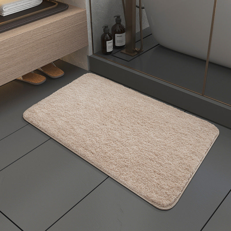 Non-Slip Rubber Mat for Bathroom and Entry Door - Household Floor Mat & Business Dust Mat, Effective Dirt Prevention