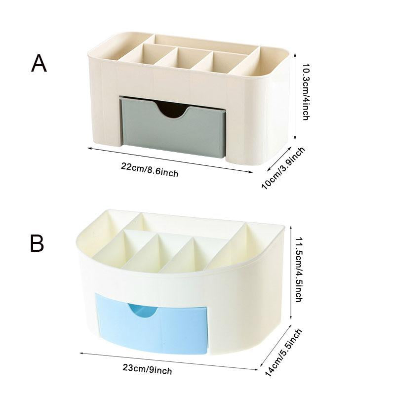 BAKINGCHEF Plastic Drawer Cosmetic Box Desktop Make Up Storage Box Jewelry Case Home Organizer Accessories Supplies Gear Stuff