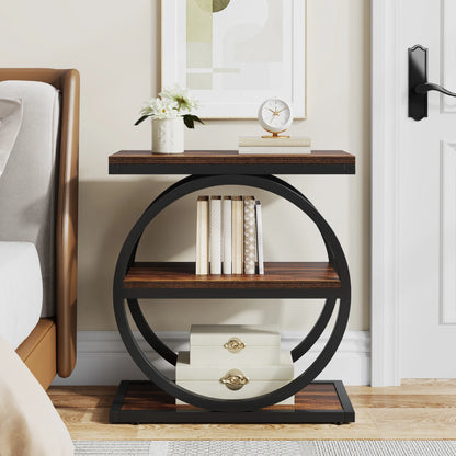 Tribesigns end table dimensions
